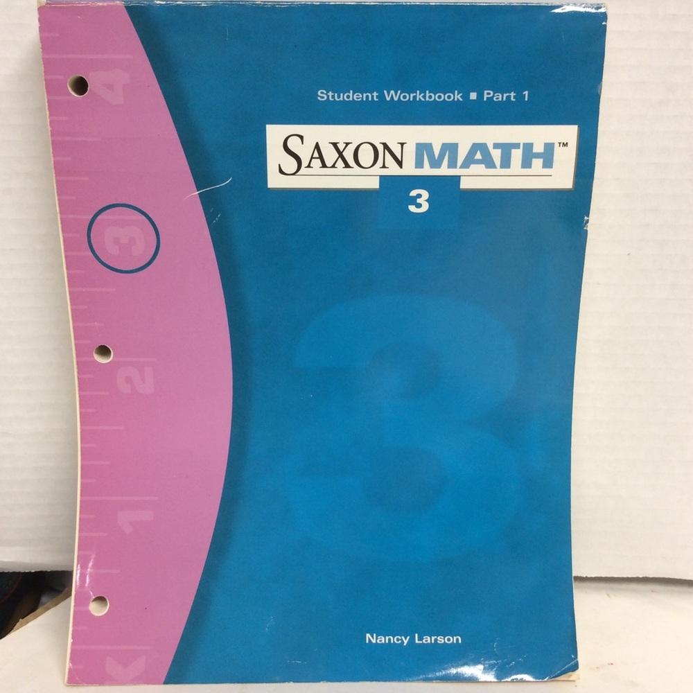 Saxon Math 3 Student Workbook Part 1 - Picture 11 of 13
